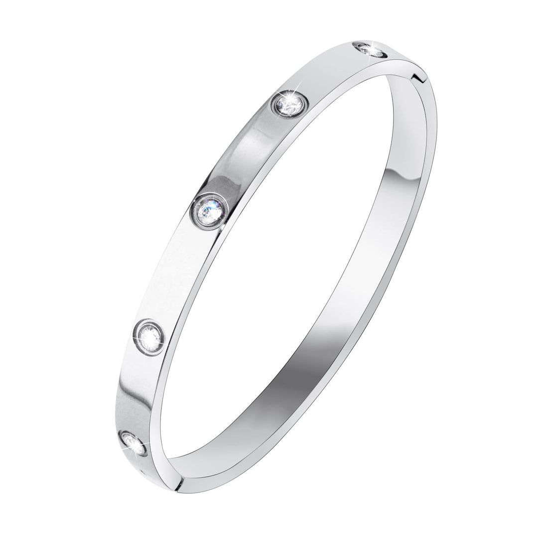 Levoire | Bracelet En Argent Zirconium Scintillant