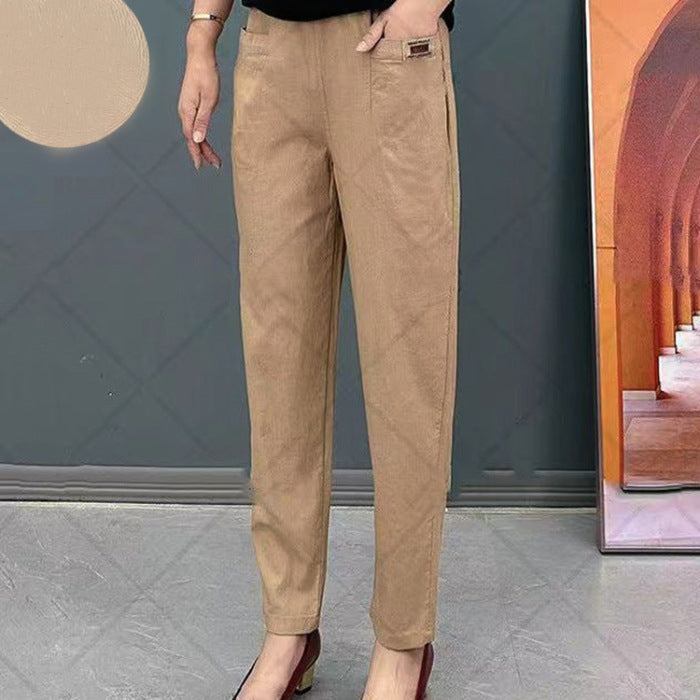 Levoire | Pantalon en coton Khaki