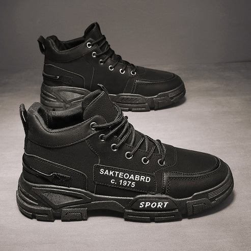 Levoire | Bottes En Cuir Classiques Pour Hommes Noir