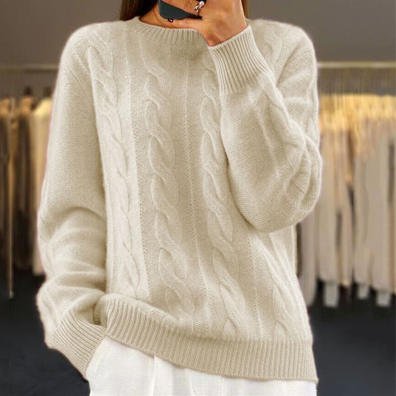 Levoire | Pull D'hiver Doux Pour Femme - Chaud Beige