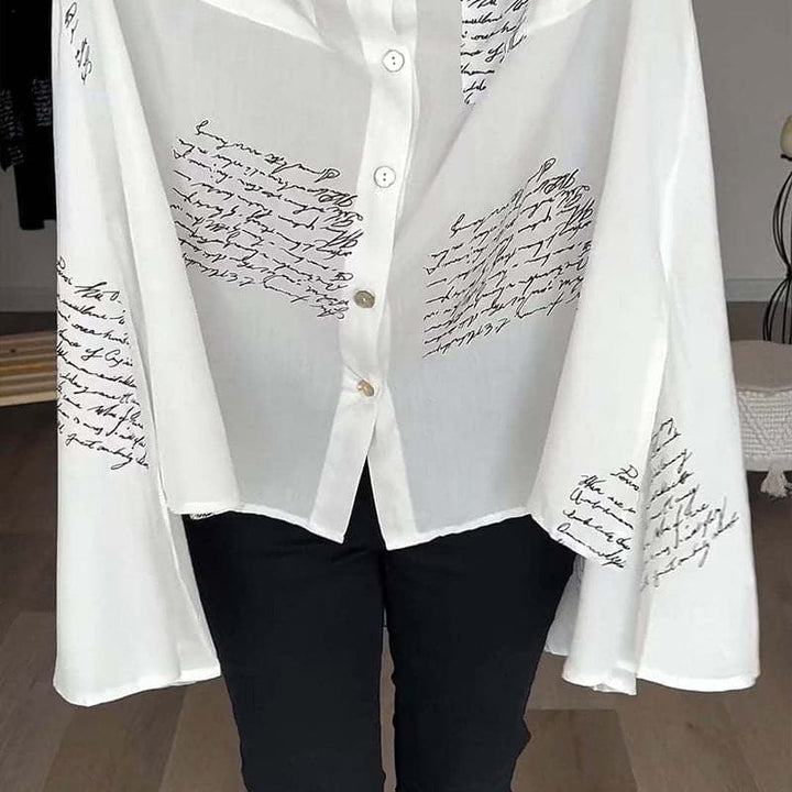 Levoire | Élégante Chemise Longue Avec Boutons