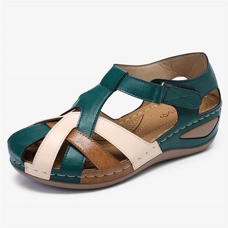 Levoire | Mocassins En Cuir Orthopediques Au Style Luxueux Vert