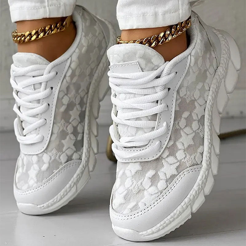 Levoire | Baskets En Dentelle