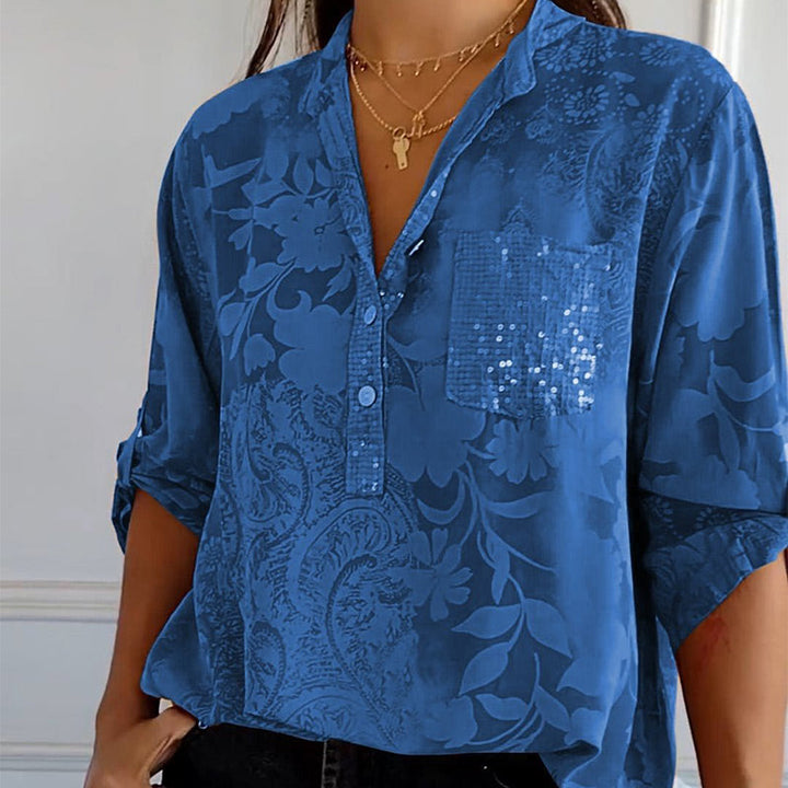 Levoire | Haut tendance Bleu