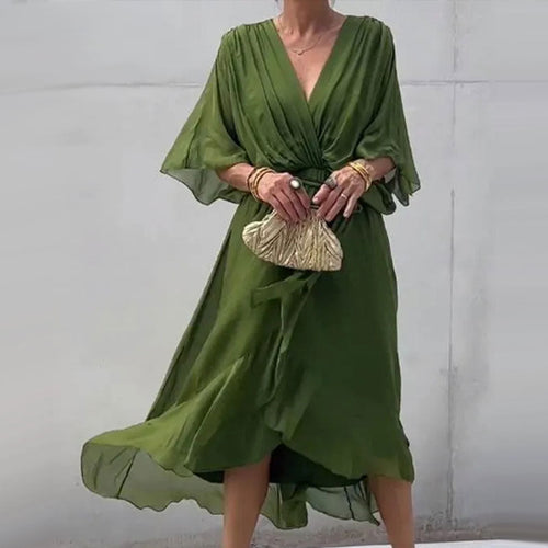 Levoire | Robe Avec Ceinture À La Taille