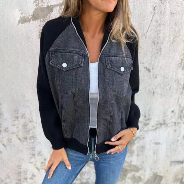 Levoire | Veste En Jean Patchwork Tendance Votre Nouveau Favori !