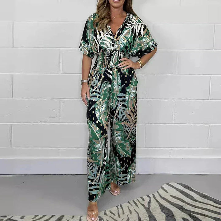 Levoire | Bodysuit avec motif feuilleté Vert foncé
