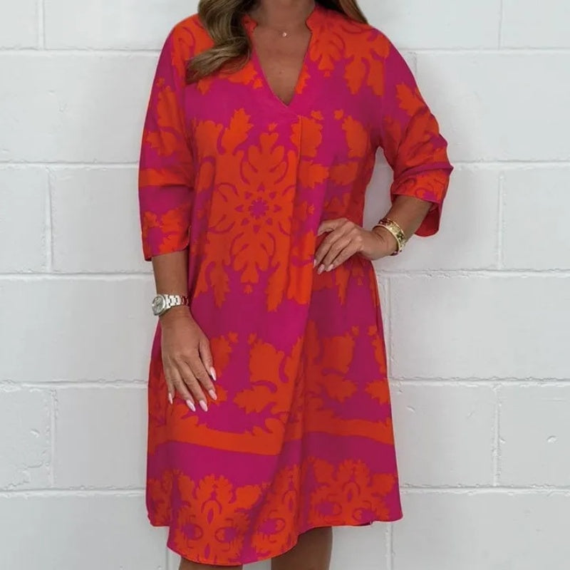 Levoire | Robe avec décolleté en V Rot