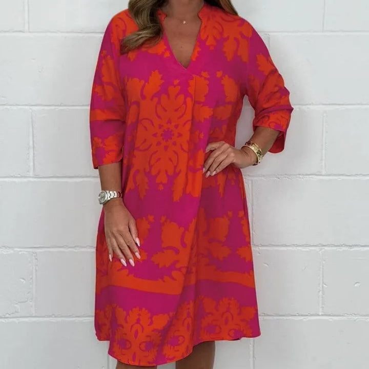 Levoire | Robe avec décolleté en V Rot
