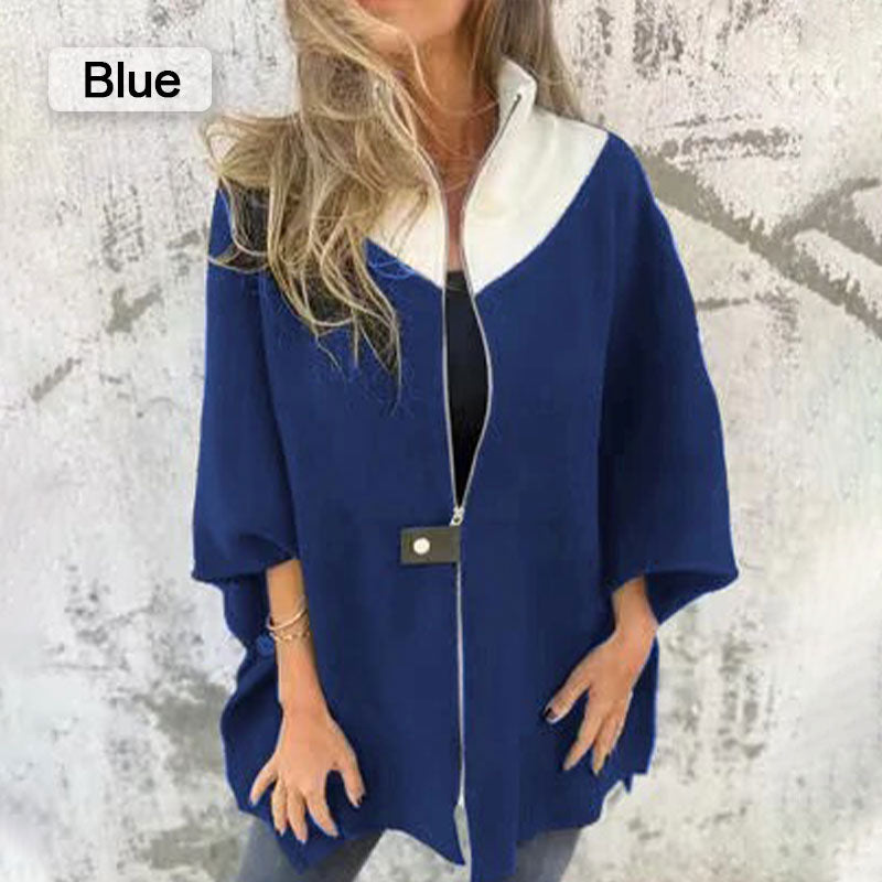 Levoire | Veste de loisirs à col montant Bleu