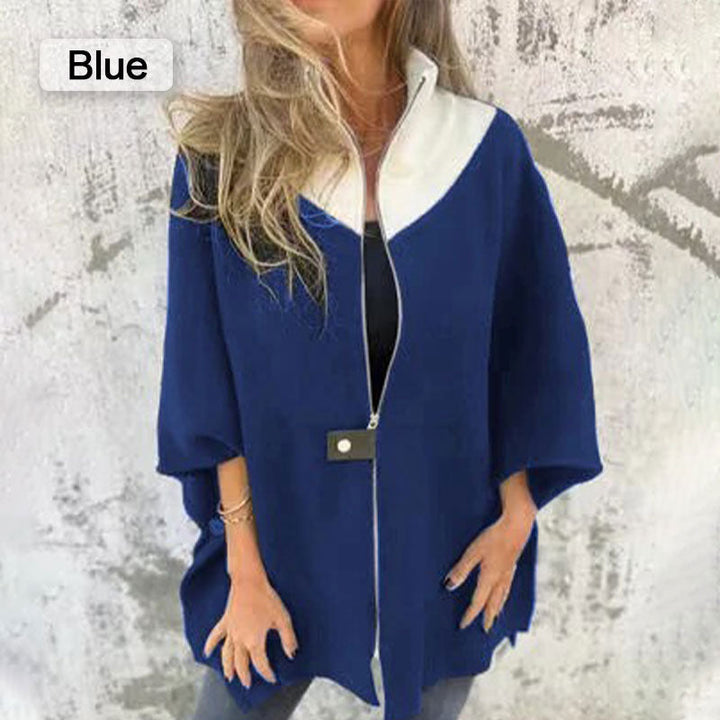 Levoire | Veste de loisirs à col montant Bleu
