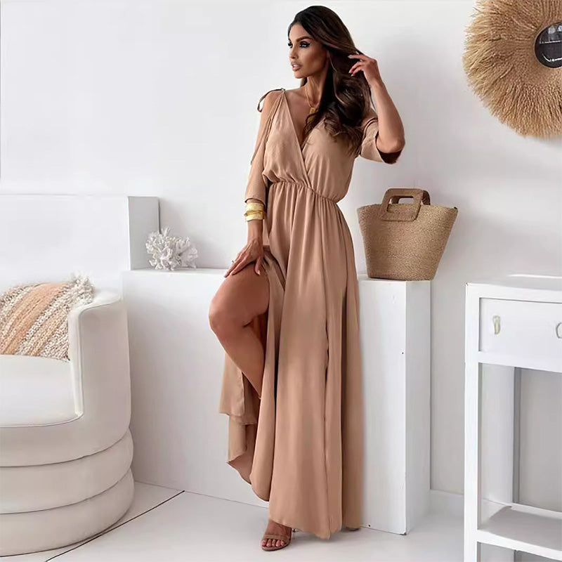 Levoire | Robe Fendue Élégante Et Sensuelle