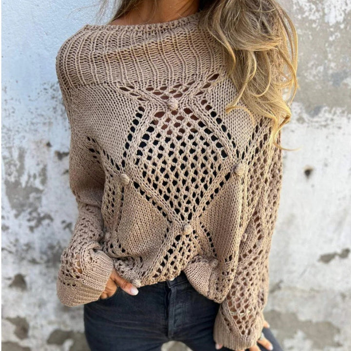 Levoire | Pull à col rond Khaki