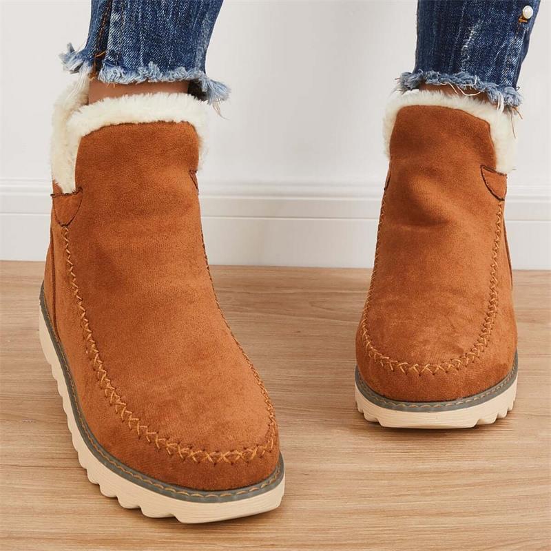 Levoire | Bottes Cheville Doublées Antidérapantes Confortables