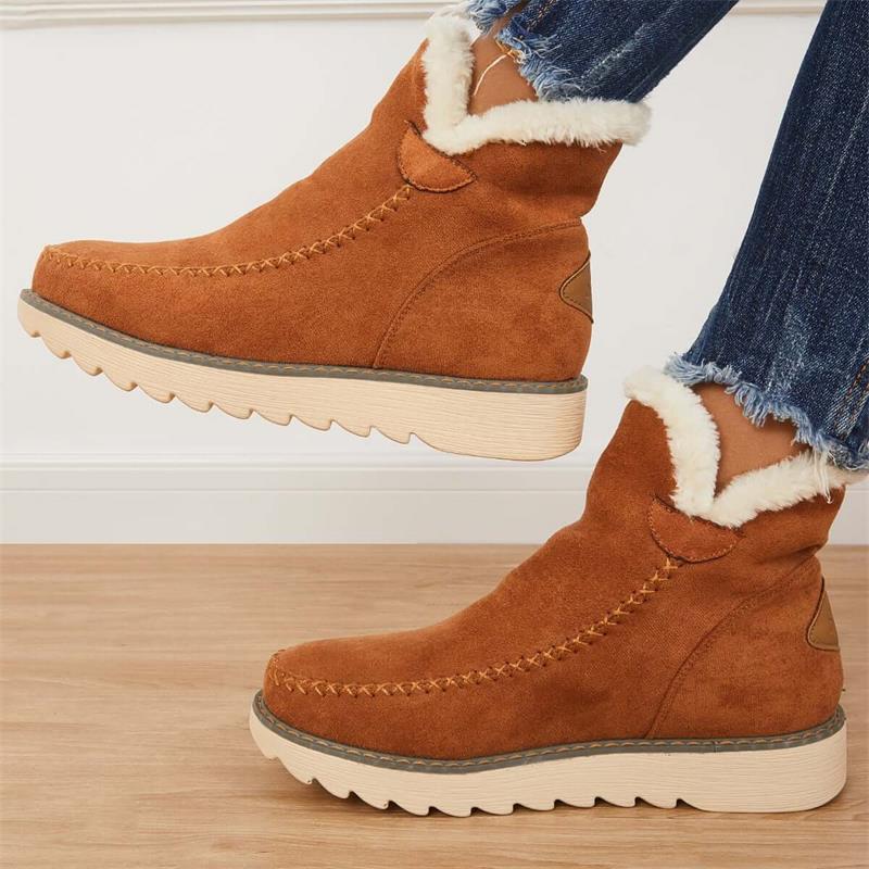 Levoire | Comfortable Non-Slip Ankle Warm Shoes Braun