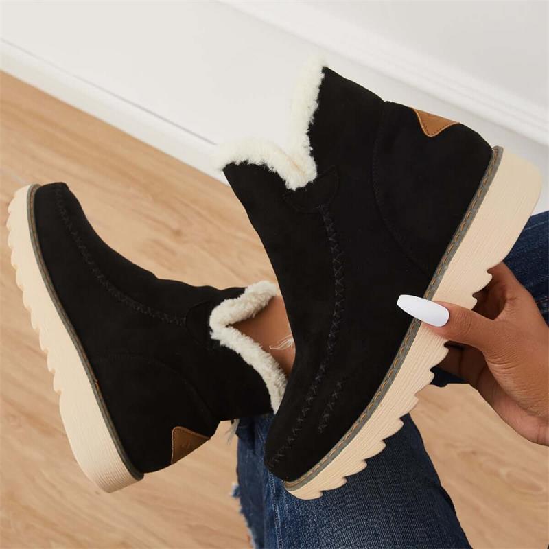 Levoire | Bottes Cheville Doublées Antidérapantes Confortables