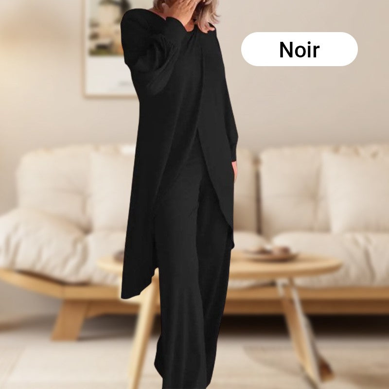 Levoire | Ensemble Doux Et Confortable Noir