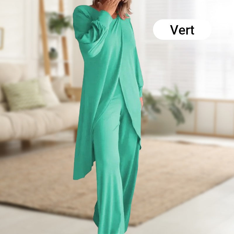 Levoire | Ensemble Doux Et Confortable Vert