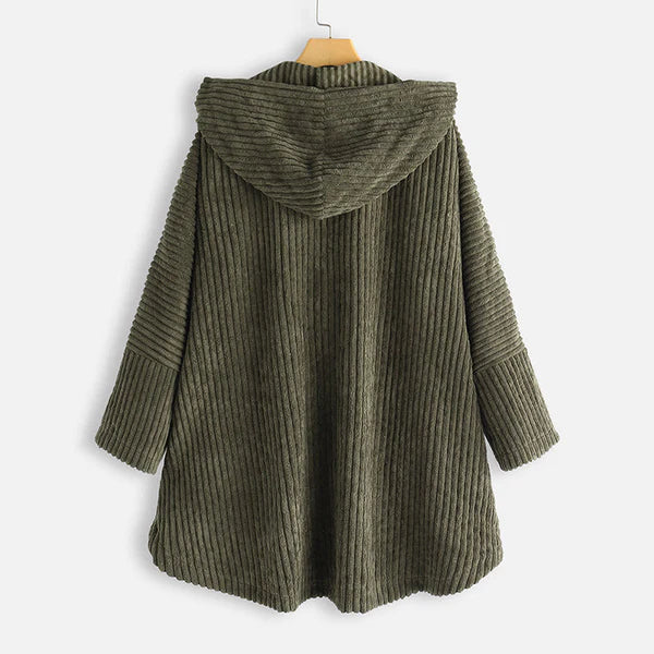 Levoire | Manteau Côtelé À Capuche