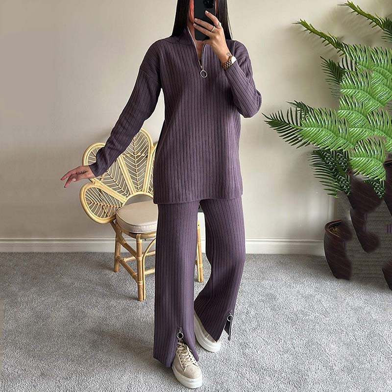 Levoire | Robe En Tricot Avec Fermeture Éclair