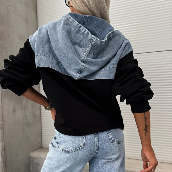Levoire | Veste en jean avec capuche
