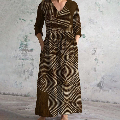 Levoire | Robe Imprimée Vintage