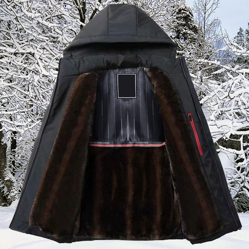 Levoire | Veste À Capuche Zippée À Manches Longues Chaude