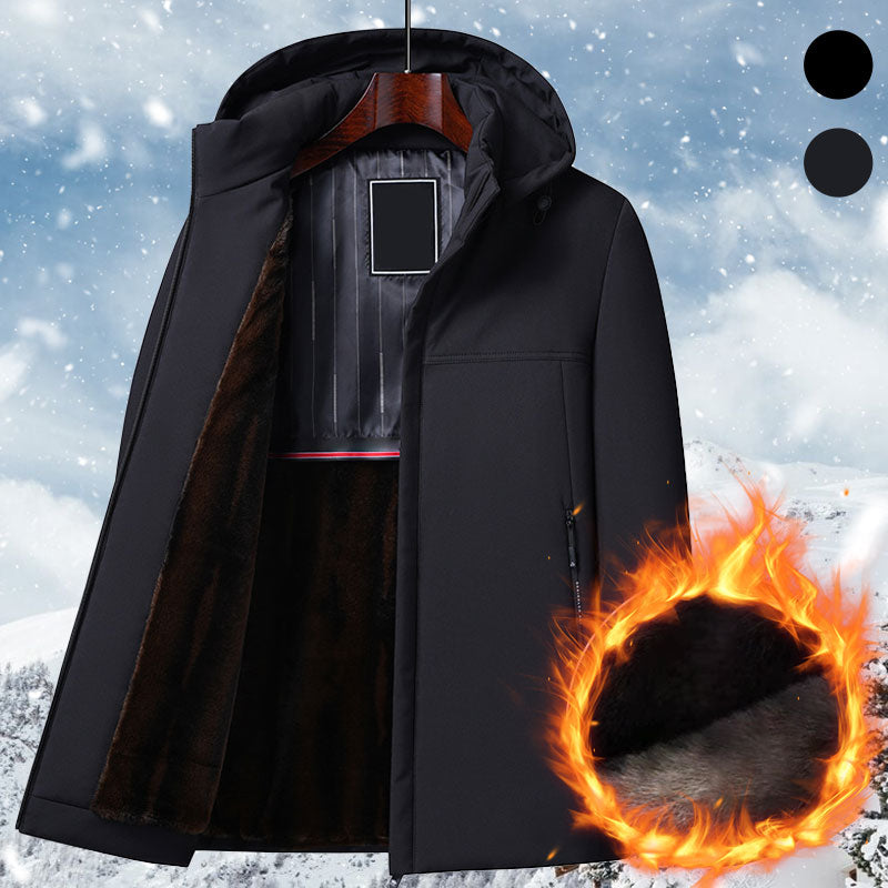 Levoire | Veste À Capuche Zippée À Manches Longues Chaude