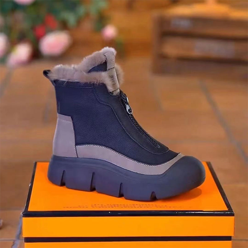 Levoire | Bottes De Neige Chaudes Antidérapantes Avec Fermeture Éclair