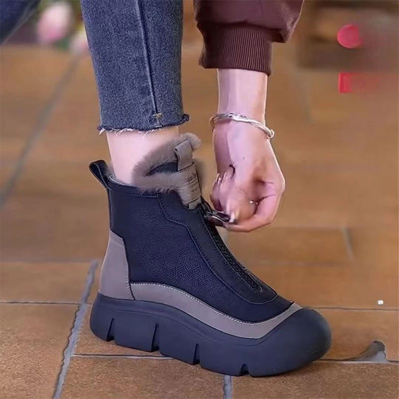 Levoire | Bottes De Neige Chaudes Antidérapantes Avec Fermeture Éclair