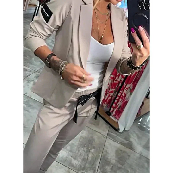 Levoire | Ensemble 2 Pièces, Composé D'Un Blazer Décontracté Et D'Un Pantalon
