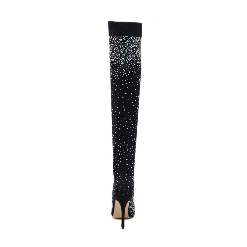 Levoire | Bottes mi-hauteur à bout glissant et confortable