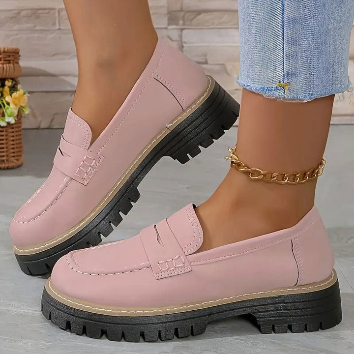 Levoire | Chaussures femmes avec semelle compensée Rosa