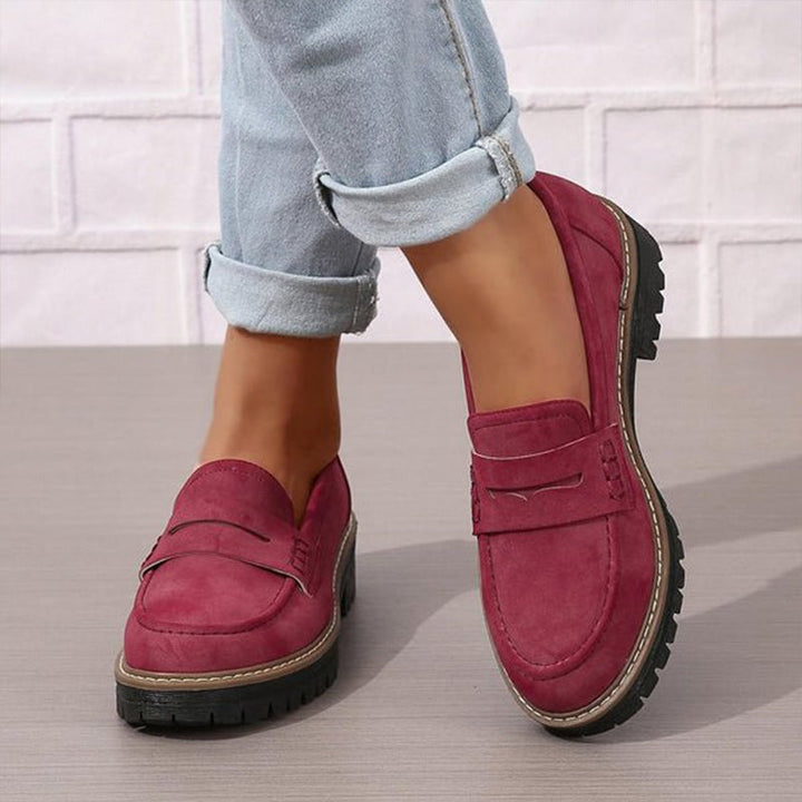 Levoire | Mocassins Chic Et Confortables Rouge
