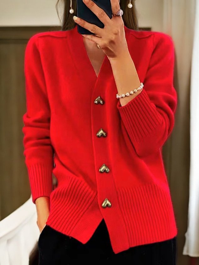 Levoire | Cardigan Élégant Rot