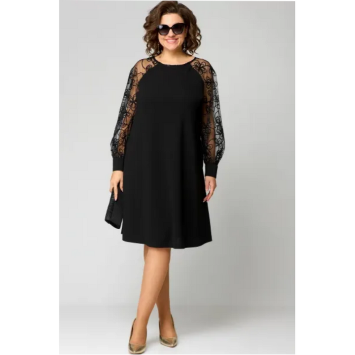 Levoire | Robe En Dentelle Chic Avec Manches Élégantes