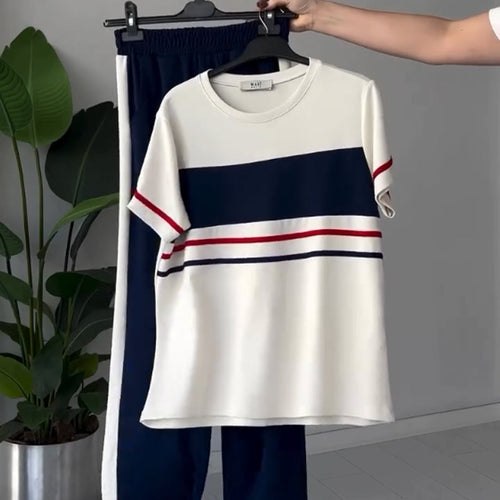 Levoire | T-Shirt Oversize Et Pantalon Décontracté Pour Femmes