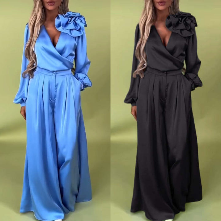 Levoire | Combinaison Élégante Avec Détail De Fleur