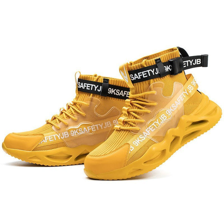 Levoire | Chaussures De Sécurité Pour Hommes Avec Embout En Acier Jaune