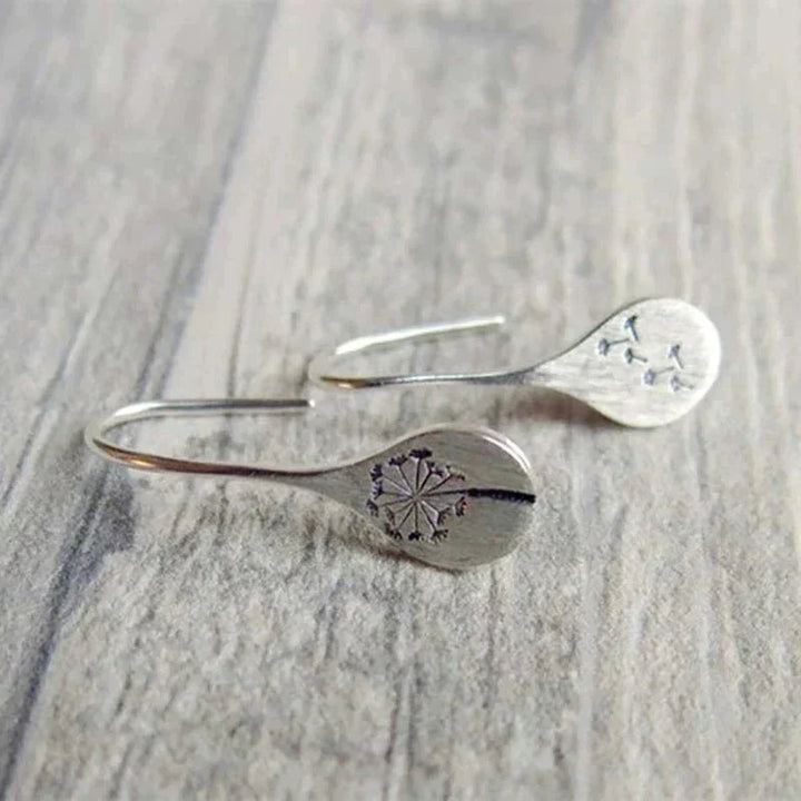Levoire | Boucles D'Oreilles En Pissenlit Argent