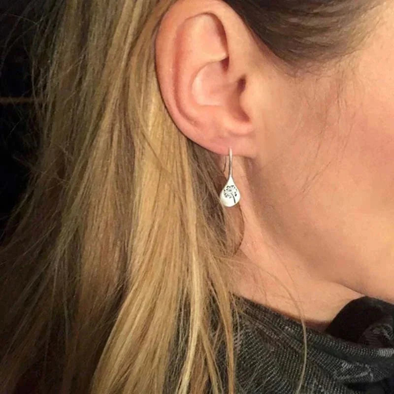 Levoire | Boucles D'Oreilles En Pissenlit Argent