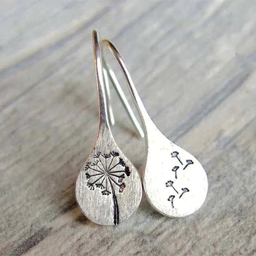 Levoire | Boucles D'Oreilles En Pissenlit Argent