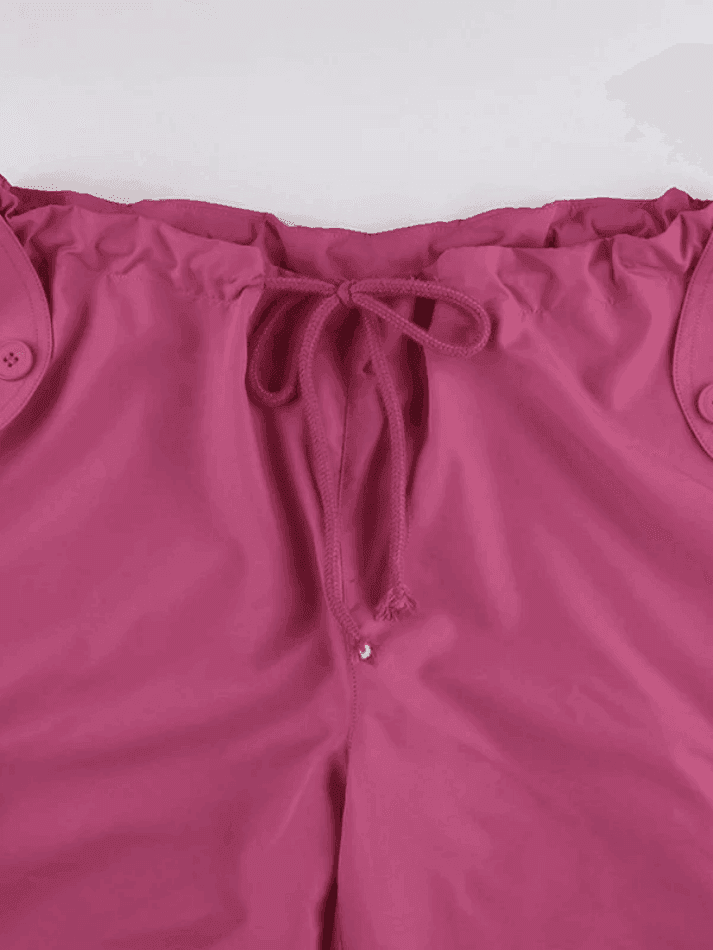 Levoire | Détail Des Bretelles Pantalons Cargo Y2K