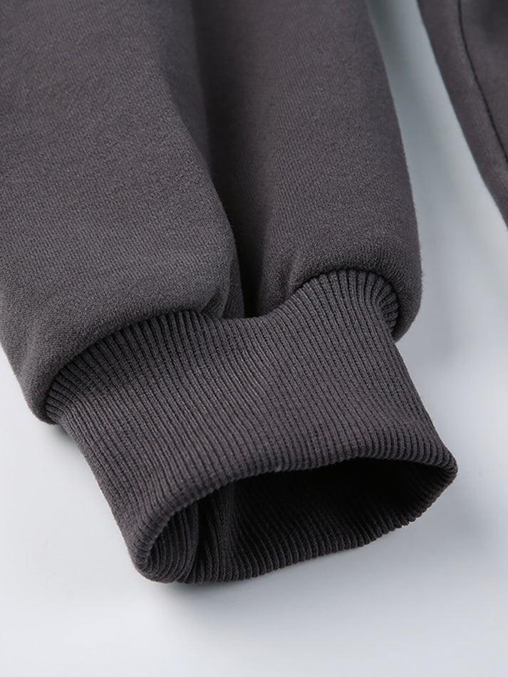 Levoire | Sweat À Capuche Surdimensionné Avec Impression Street Bow Et Cordon De Serrage