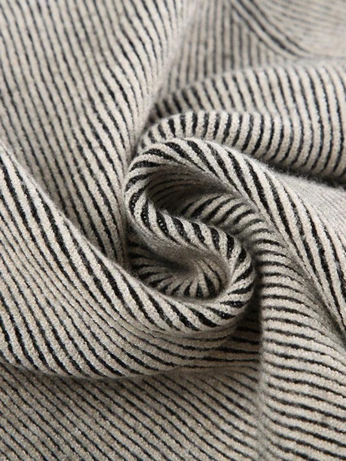 Levoire | Street Déchiré Splice Ourlet Effiloché Pull-Over