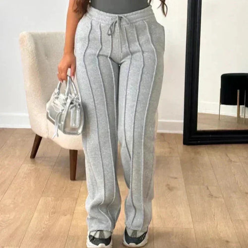 Levoire | Pantalon De Course Rayé Pour Femmes Sportif & Confortable