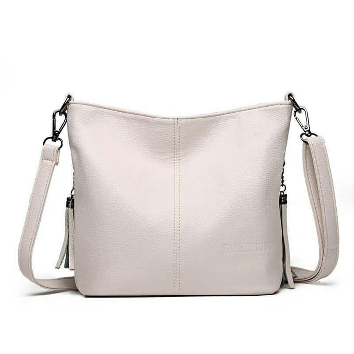 Levoire | Sac À Bandoulière En Cuir Rester Organisé Avec Style ! Blanc