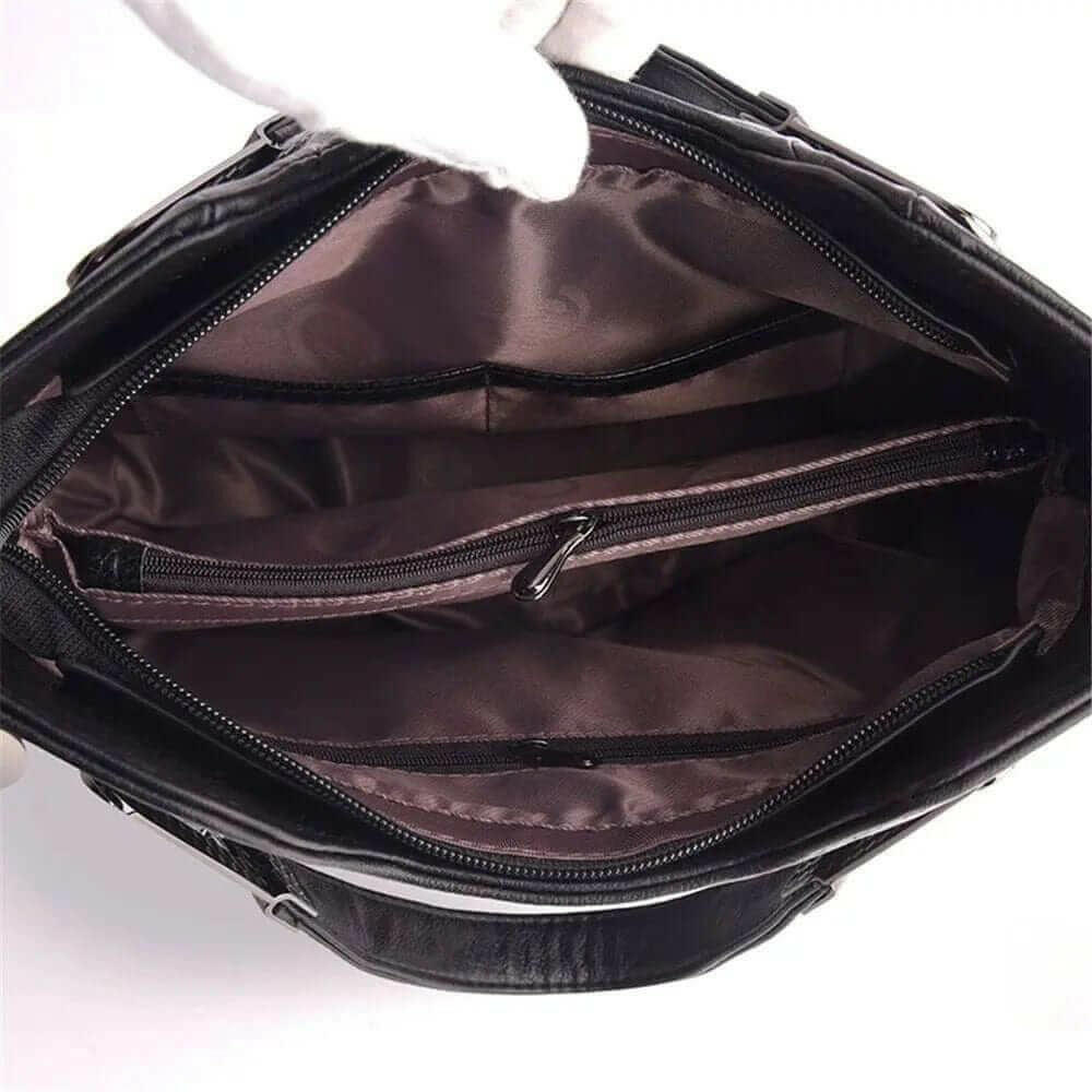 Levoire | Sac Fourre-Tout En Cuir Véritable Élégant Avec Poche Intérieure Pour Téléphones Portables