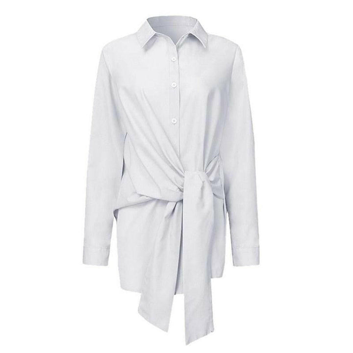 Levoire | La Chemise À Manches Longues Avec Col Et Bande Avant Style Et Confort Sans Effort