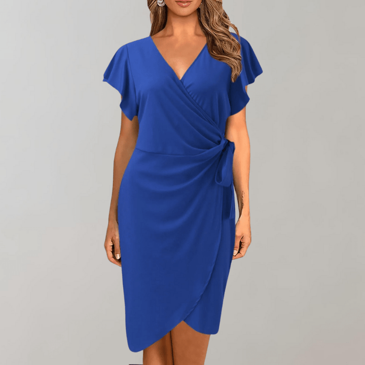 Levoire | Robe d'été femme légère et tendance design élégant Bleu